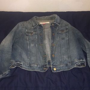 Distressed Denim Jacket